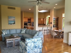 Smart TV, DVD player, books