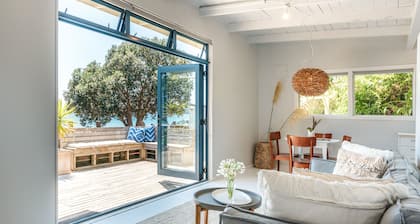 ONETANGI WATERFRONT BACH | Coast & Country |