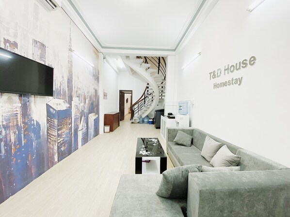 Khu tiếp khách ở sảnh