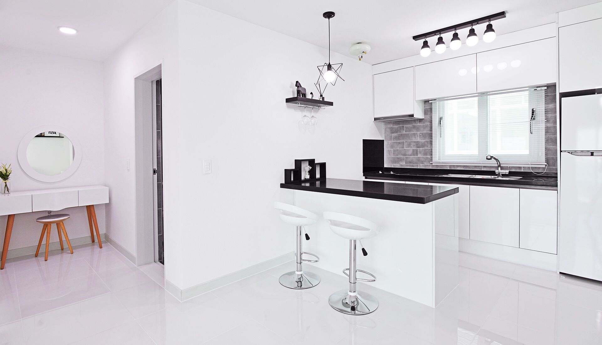 room (studio a spa) | private kitchenette | fridge, microwave, stovetop, electric kettle