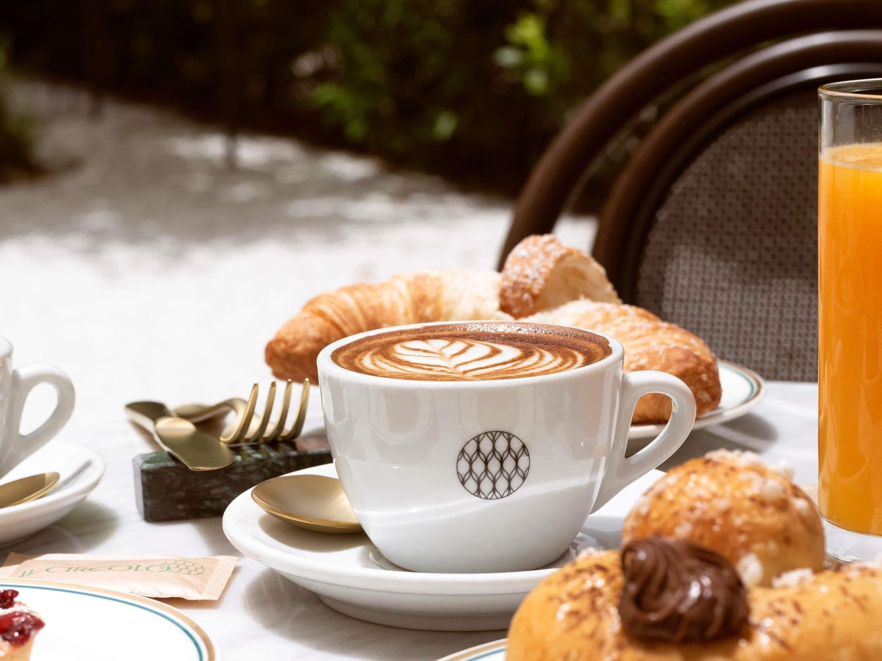 Daily buffet breakfast (EUR 18 per person)