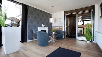 Sala de estar en el lobby