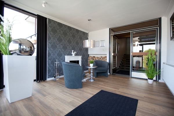 Sitteområde i lobbyen