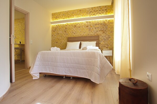 Apartamento, 1 habitación | Cortinas opacas y sistema de insonorización