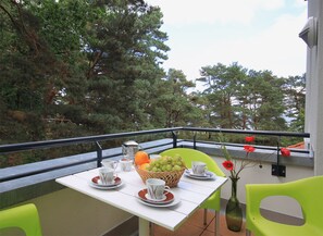 Outdoor dining - Haus Meeresblick FeWo Sunrise A 2.18 Ref. 128701 - FeWo Sunrise A 2.18 Ref. (Baabe)