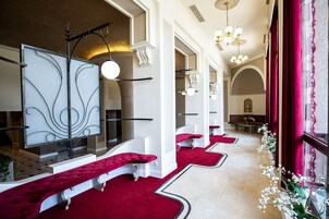 Sala de estar en el lobby