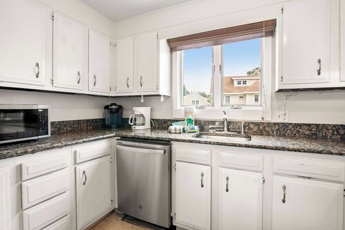 Water Views! Walk to Beach Dogs Welcome!