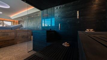 Een sauna, een stoombad
