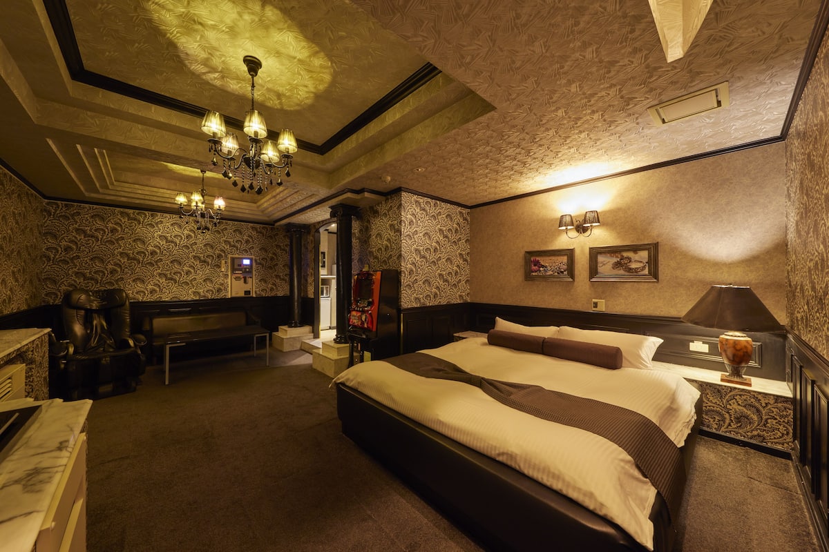 Queen Bedroom - D, with Private Open-air Bath
