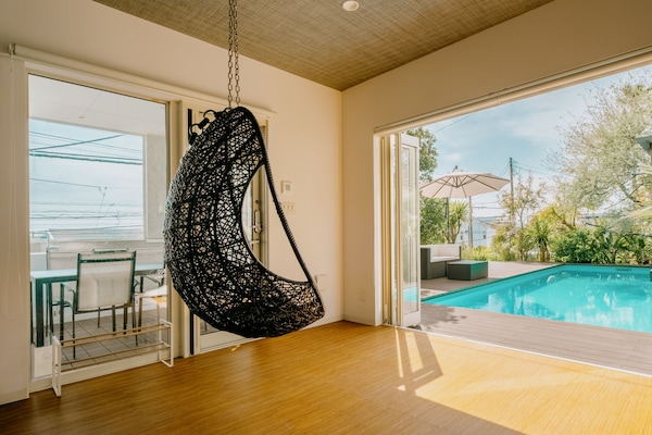 Exclusive Villa, Pool View | 1 bedroom, free WiFi, bed sheets