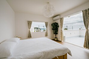 1 bedroom, free WiFi, bed sheets - Casablanca Pool House (Kamakura)