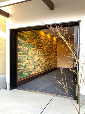 ทางเข้าที่พัก