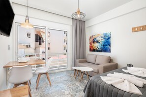 Studio – comfort, byutsikt | Utsikt fra rommet