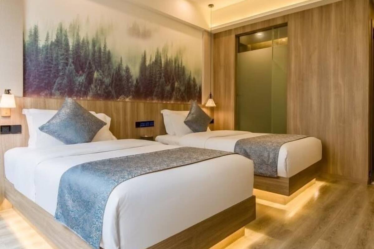 Kamar Twin Comfort | Meja kerja dan Wi-Fi gratis