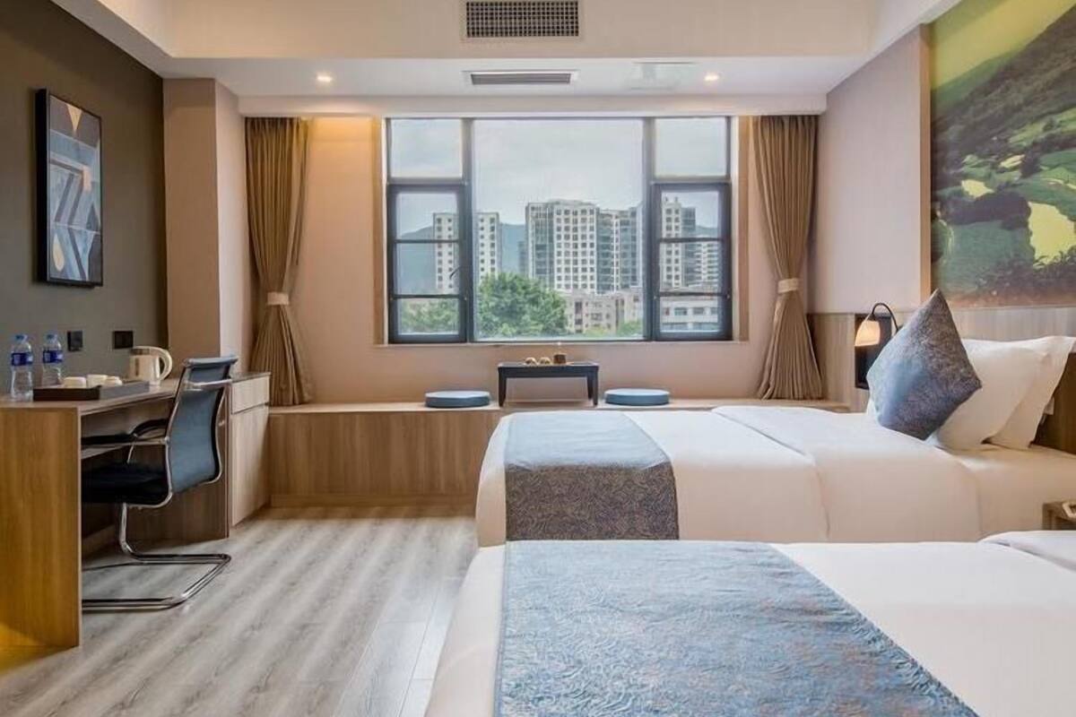 Kamar Twin Deluks | Meja kerja dan Wi-Fi gratis