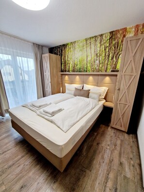 Chambre Double, salle de bains privée