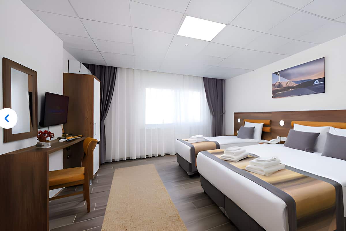 Habitación clásica | Ropa de cama de alta calidad y artículos del minibar gratis