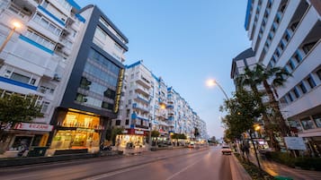 Blick auf die Straße