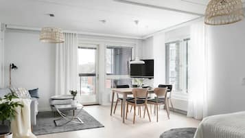 1 makuuhuone, silitysrauta/-lauta, Wi-Fi, vuodevaatteet