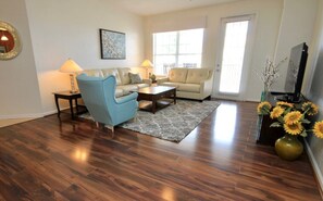 Huoneisto | Olohuone | Taulutelevisio, DVD-soitin