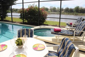 House | Pool | Outdoor pool, sun loungers