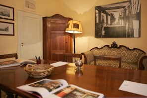 Lobby sitting area