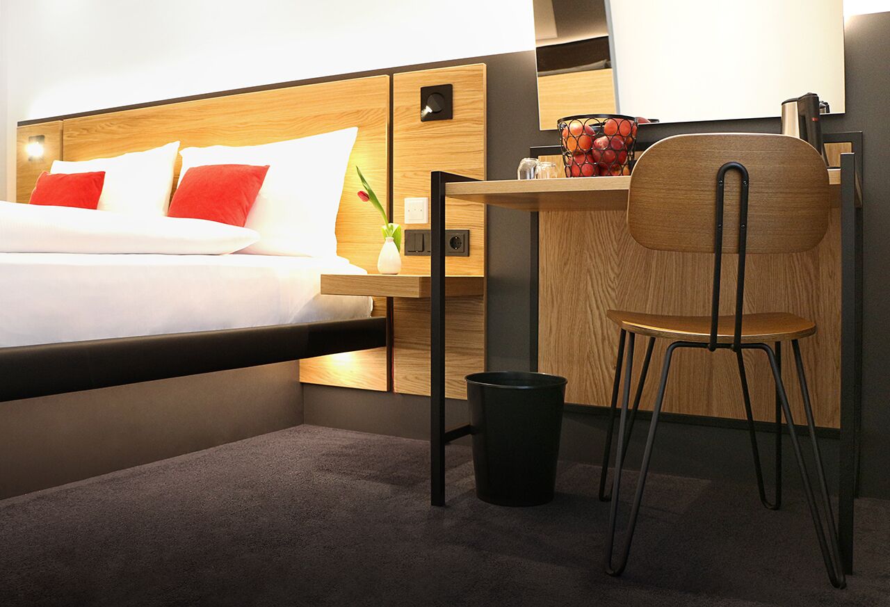 comfort double room | minibar, in-room safe, desk, laptop workspace