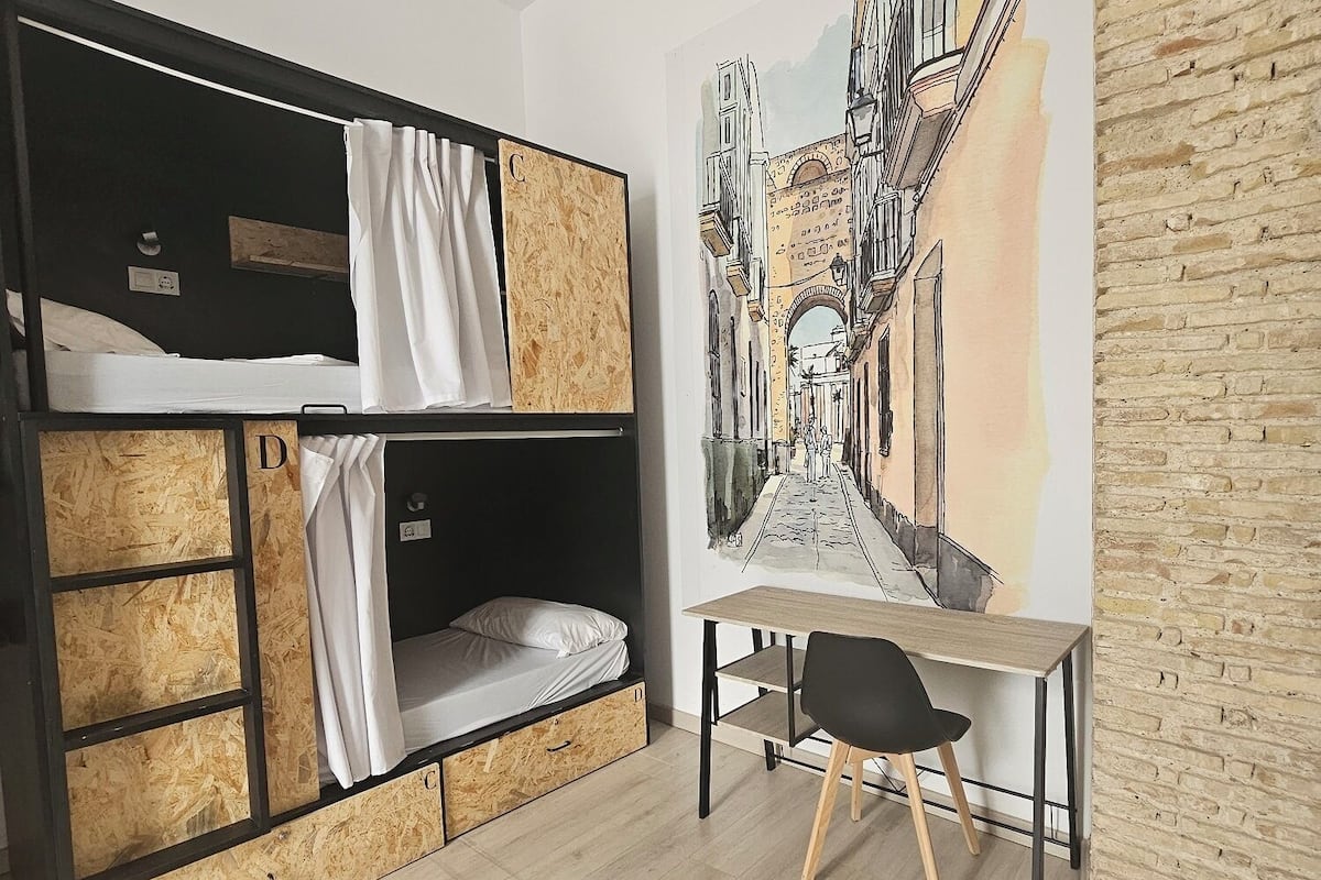 Economy Shared Dormitory, Private Bathroom | Individually decorated, blackout drapes, soundproofing