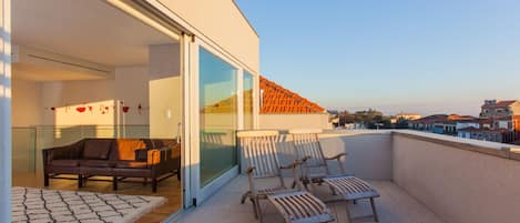 Panoramic Apartment, 1 Bedroom | Terrace/patio