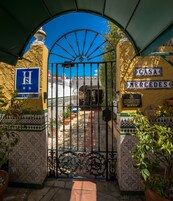 Entrada al alojamiento