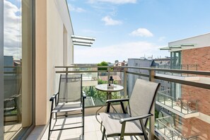 Deluxe appartement (Dlugie Ogrody 95) | Uitzicht vanuit de kamer