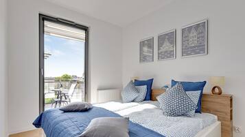 Deluxe-Apartment (Dlugie Ogrody 95) | 1 Schlafzimmer, individuell dekoriert, individuell eingerichtet