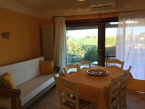 House, 2 Bedrooms | Living area | LCD TV - Casa Vacanze Aria (Budoni)