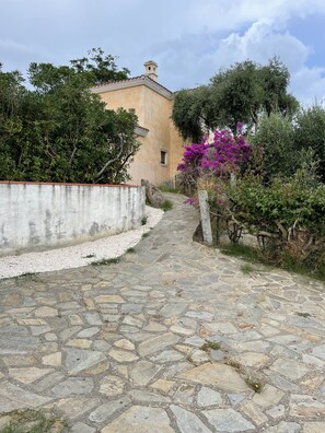 Blick auf den Garten