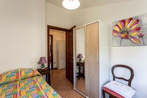 In-room safe, blackout curtains, iron/ironing board, bed sheets