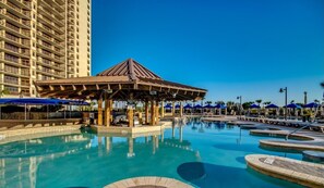 Indoor pool, outdoor pool