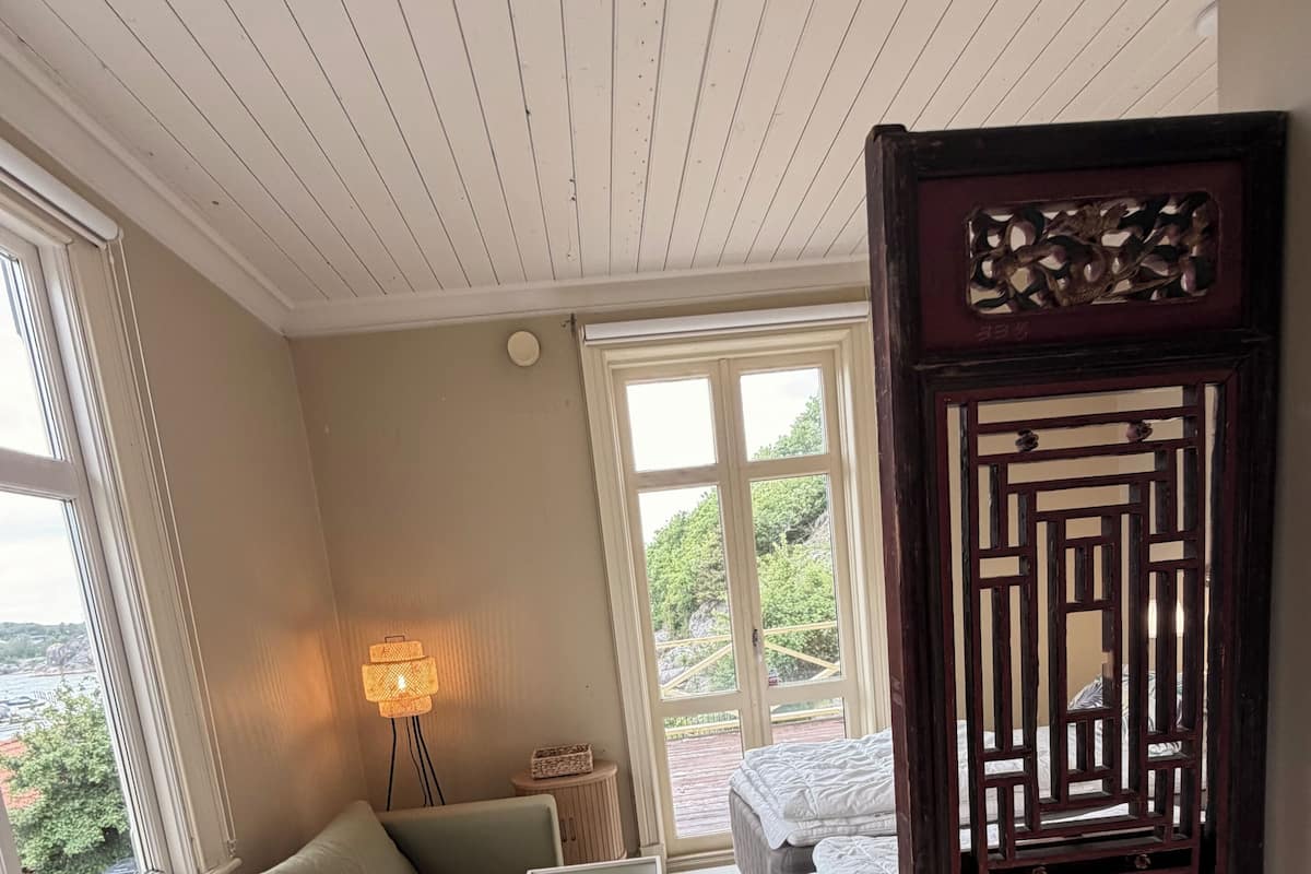 Panoramic Double Room, Ocean View | Premium bedding, pillowtop beds, individually decorated