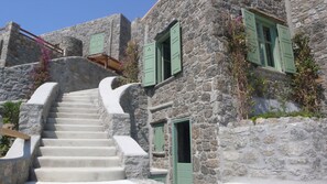 Façade de l’hébergement