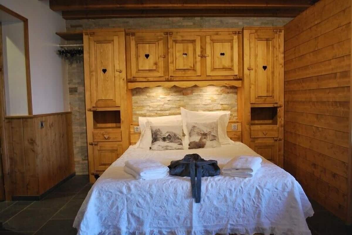 Habitación cuádruple familiar (Le Mazot) | Sábanas de algodón egipcio y ropa de cama de alta calidad