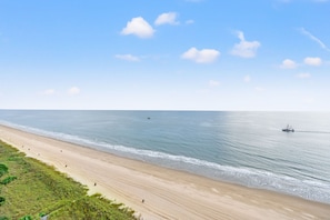 On the beach