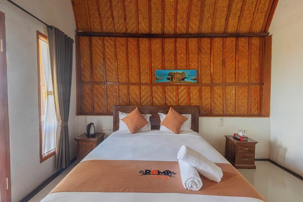 Småhus – deluxe | Skrivebord, wi-fi (inkludert) og sengetøy