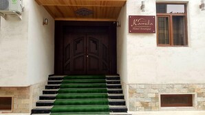 Fassade der Unterkunft