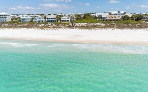 Beach - Dolphin Run - Seagrove Home with Gulf Views, Pool, & Private Beach (Santa Rosa Beach)