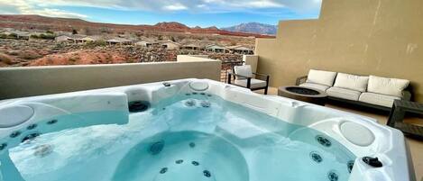 Bañera de hidromasaje exterior