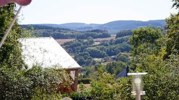 Blick von der Unterkunft