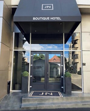 Façade de l’hébergement