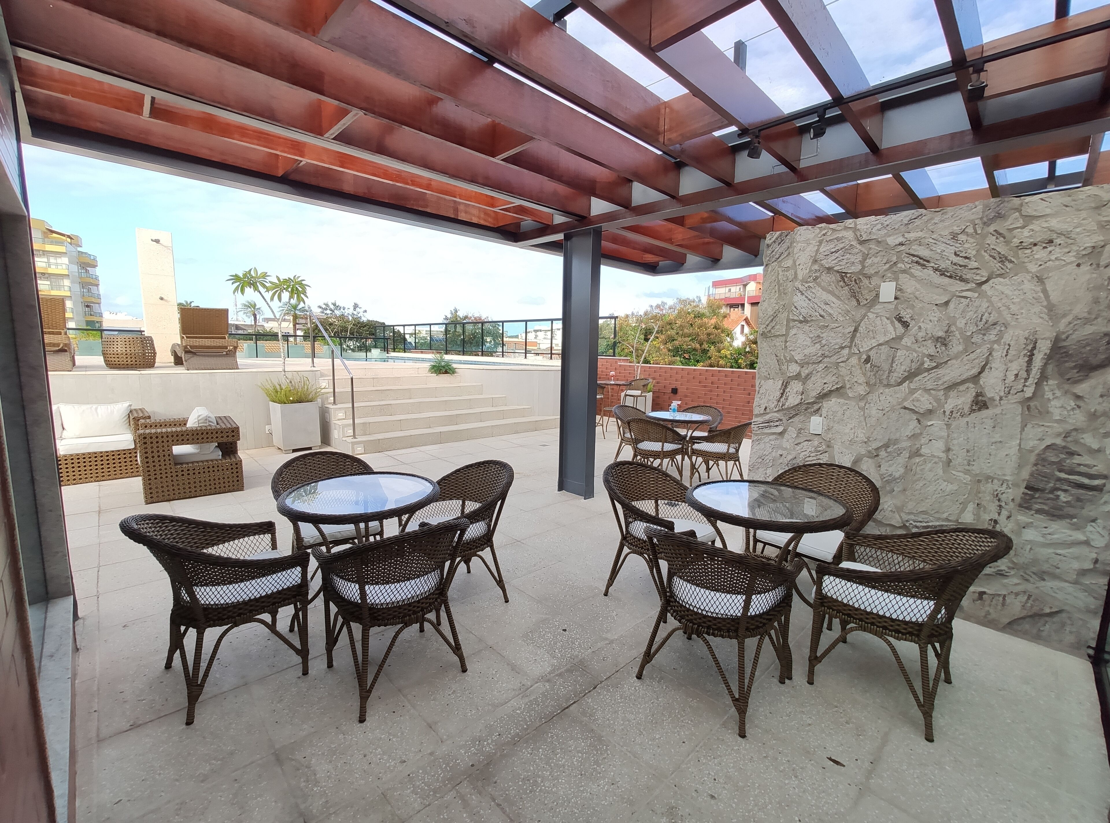 indoor pool, open 10:00 am to 10:00 pm, pool loungers