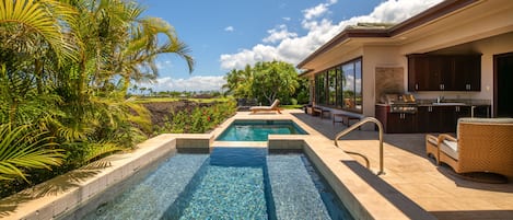 Huis, 4 slaapkamers (MAUNA LANI ESTATES) | Terras