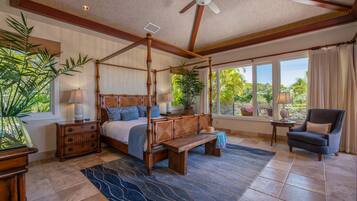 Premium bedding, in-room safe, individually decorated