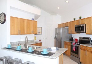 House | Private kitchen | Fridge, microwave, oven, dishwasher - Wp036or (Kissimmee)